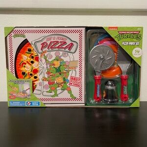 Teenage Mutant Ninja Turtles Pizza Party Set 14 Piece NEW Nickelodeon TMNT Toys